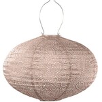 LUMIZ Lumiz Solar Lampion Oval 40 cm Paisley Soft Blush