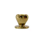 Zusss Zusss Kandelaartje Keramiek Hart Goud