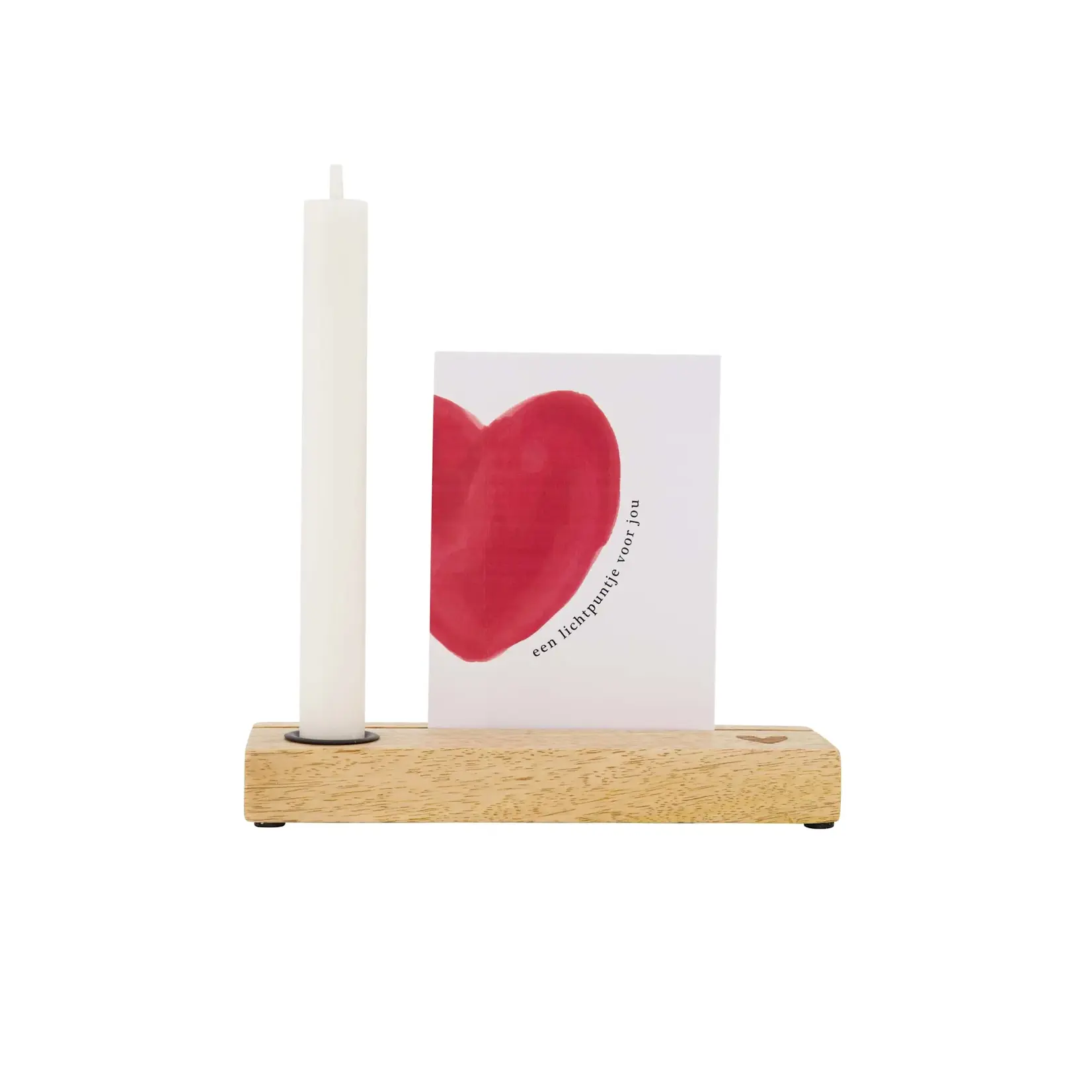 Zusss Zusss Gedenkaltaar Hout Naturel (Kaart en houder)