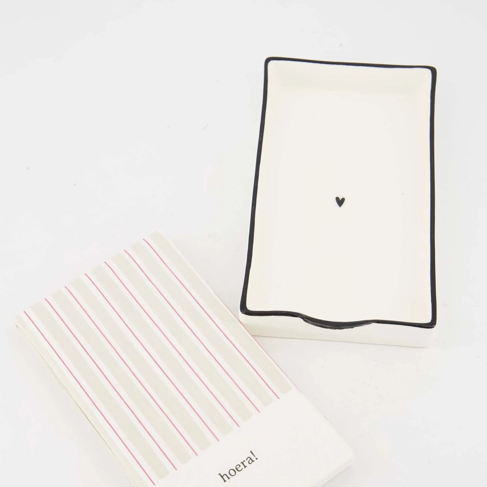 Zusss Zusss Servethouder rechthoek Keramiek