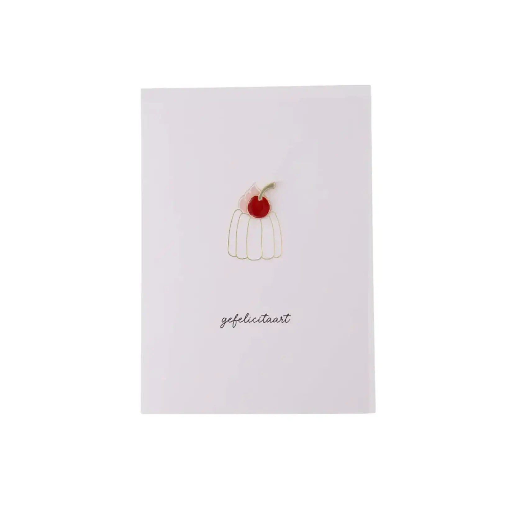 Zusss Zusss Wenskaart broche gefelicitaart