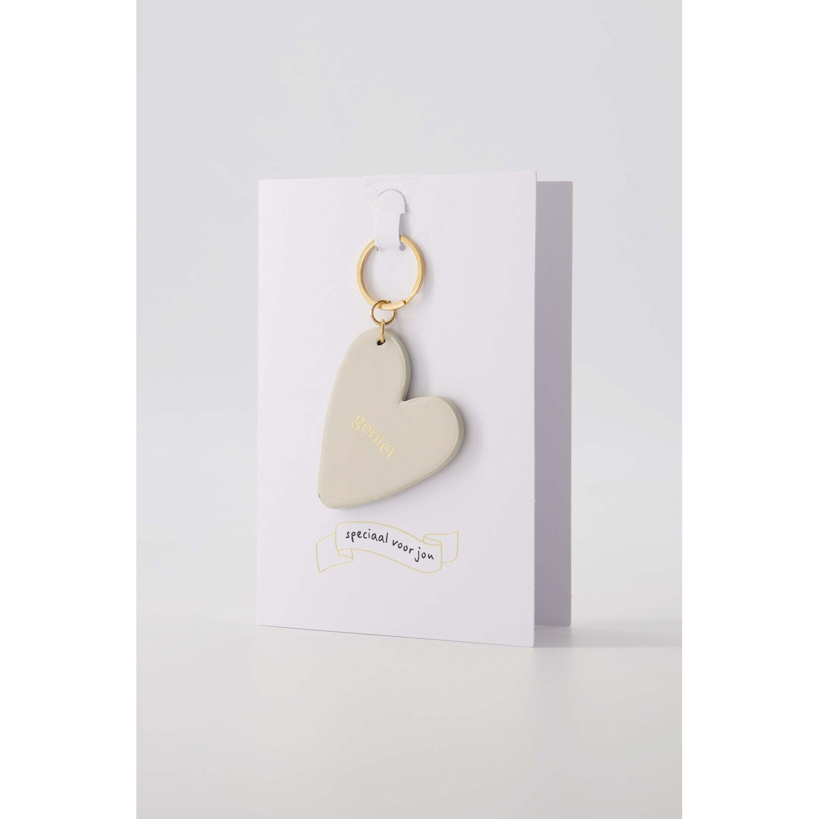 Zusss Zusss Wenskaart sleutelhanger geniet zand