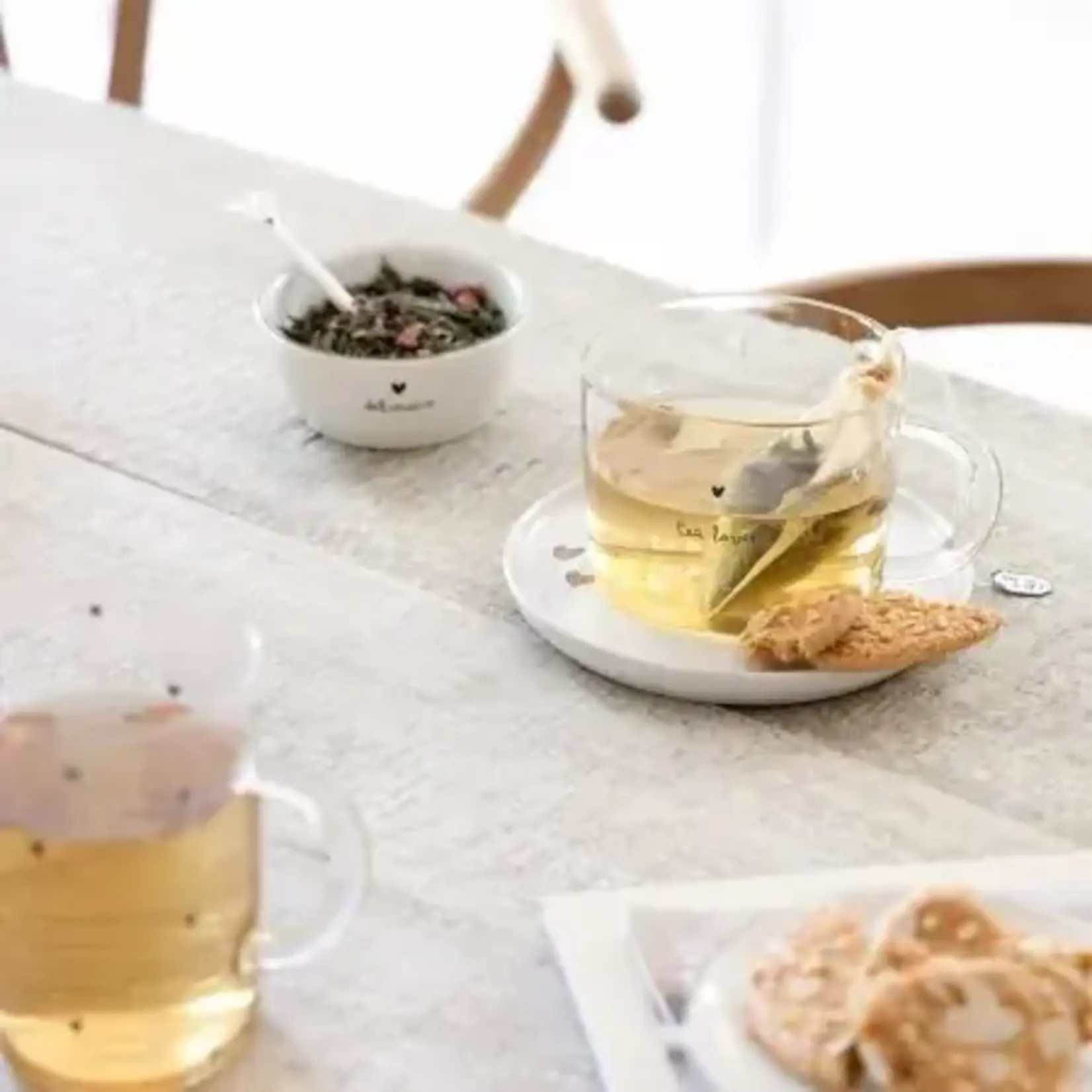 Bastion Collections Bastion Collections Tumbler Tea L Hearts all over