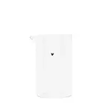 Bastion Collections Bastion Collections Jug glass Black heart