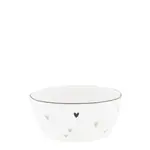 Bastion Collections Bastion Collections Bowl Sauce White/Natural Hearts