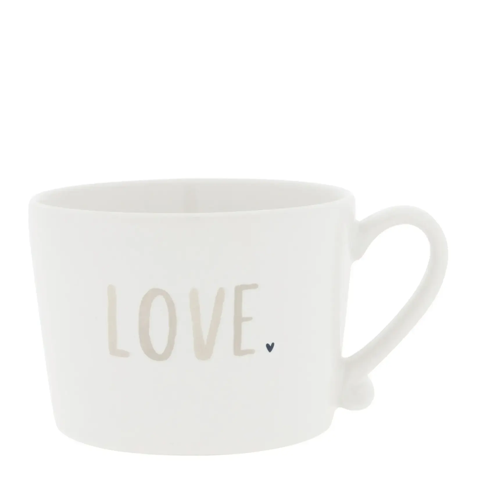 Bastion Collections Cup White sm/LOVE 8.5x7x6cm