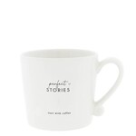 Bastion Collections Mug White/Perfect Stories 8x7cm