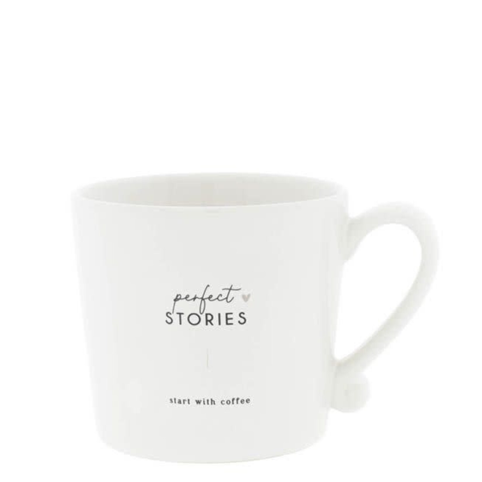 Bastion Collections Mug White/Perfect Stories 8x7cm
