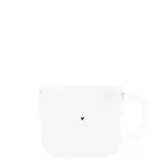 Bastion Collections Tumbler Tea M with black  heart