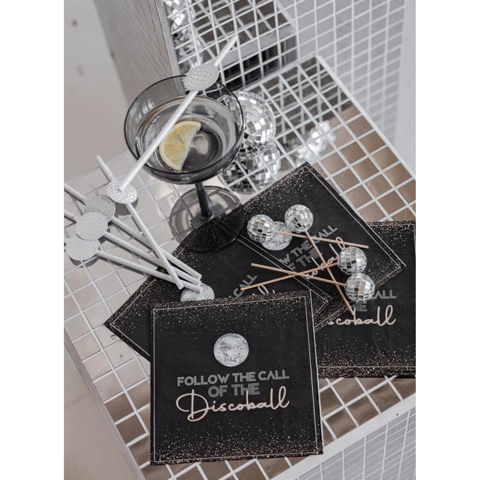 JENS Living Servetten - Follow the call of the discobal van 2,99 voor