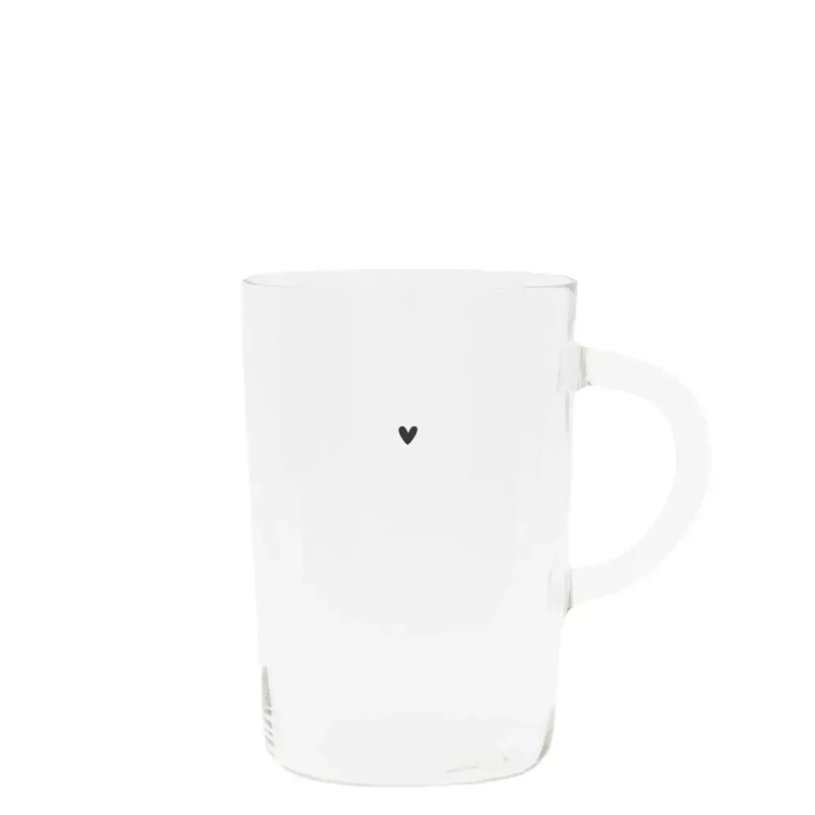 Bastion Collections Tumbler Tea L with black heart
