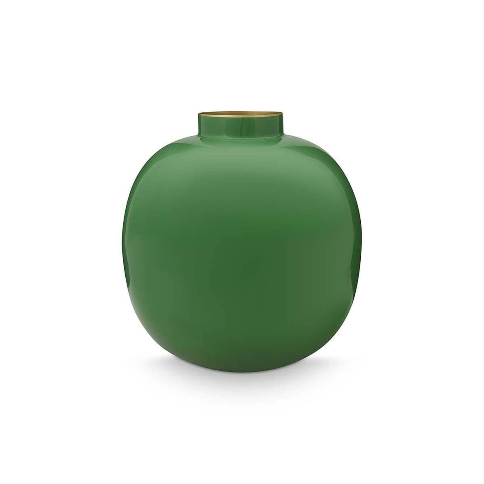 PIP Studio Vase Metal Green 23cm