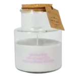 My Flame Lifestyle Buitenkaars met kurk - Oh wat fijn, het is weer tijd voor slippers en wijn van 14.99 voor