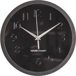 Housevitamin BV Housevitamin Wandklok Metaal- Zwart- 25x4,2x25 cm - van 9,99 voor