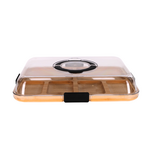 JENS Living Bamboo snack tray met deksel