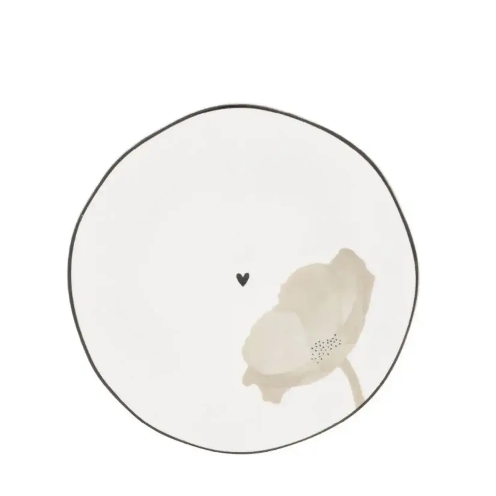 Bastion Collections Side Plate Natural Flower