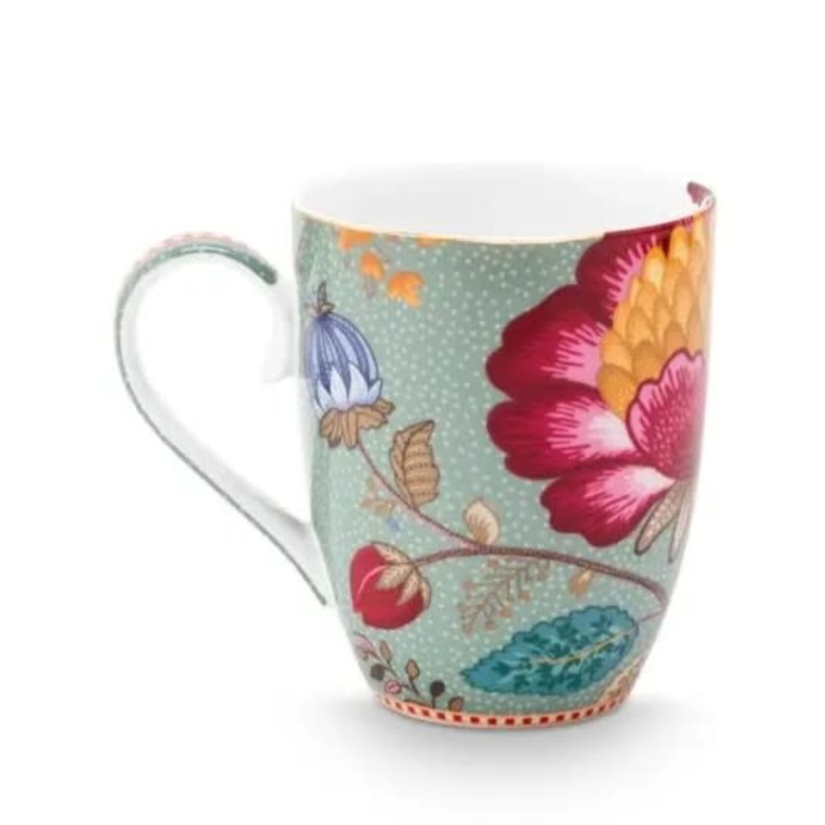 PIP Studio Mug XL Blooming Tales Fantasy Blue 450 ml