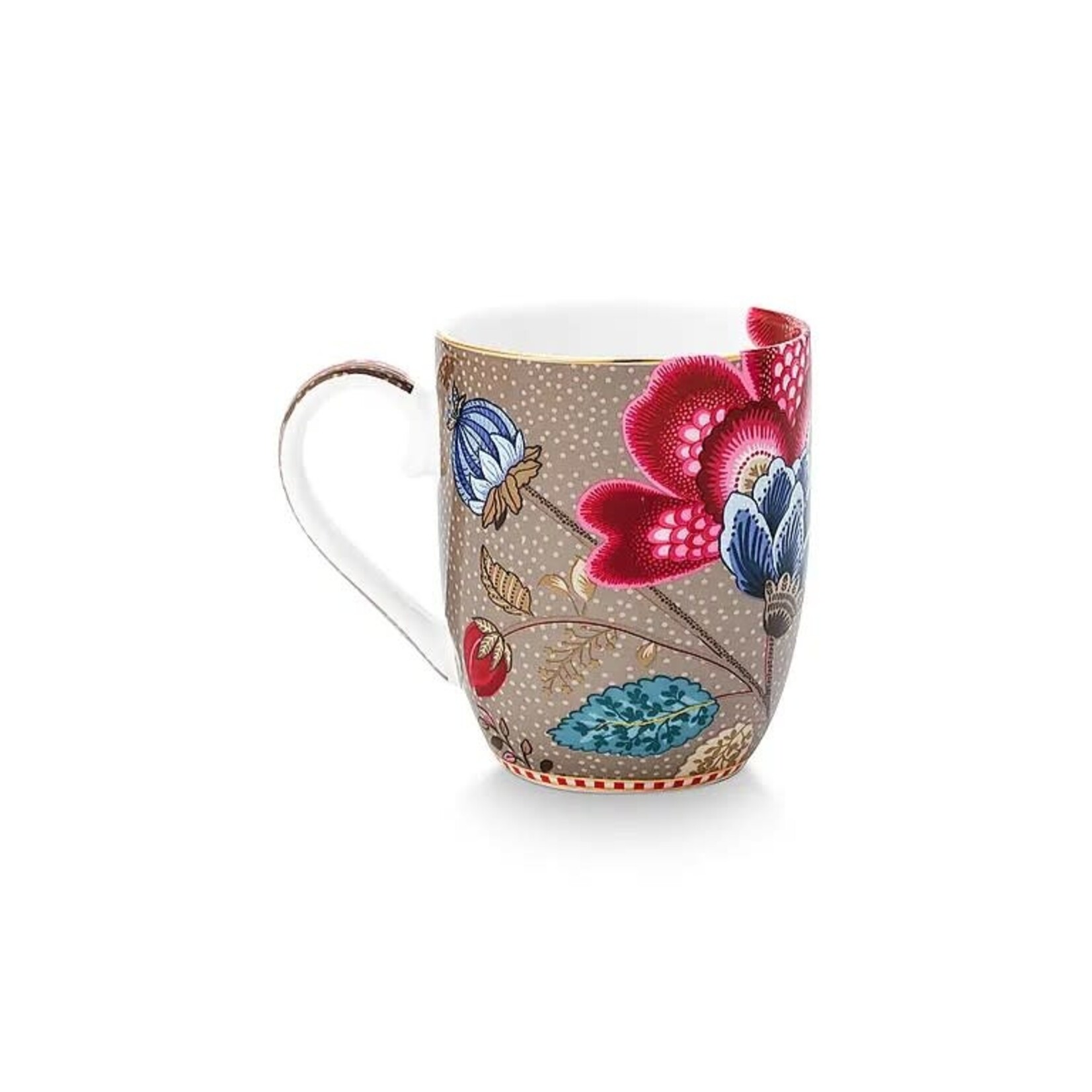 PIP Studio Mug Small Blooming Tales Fantasy Khaki 145 ml