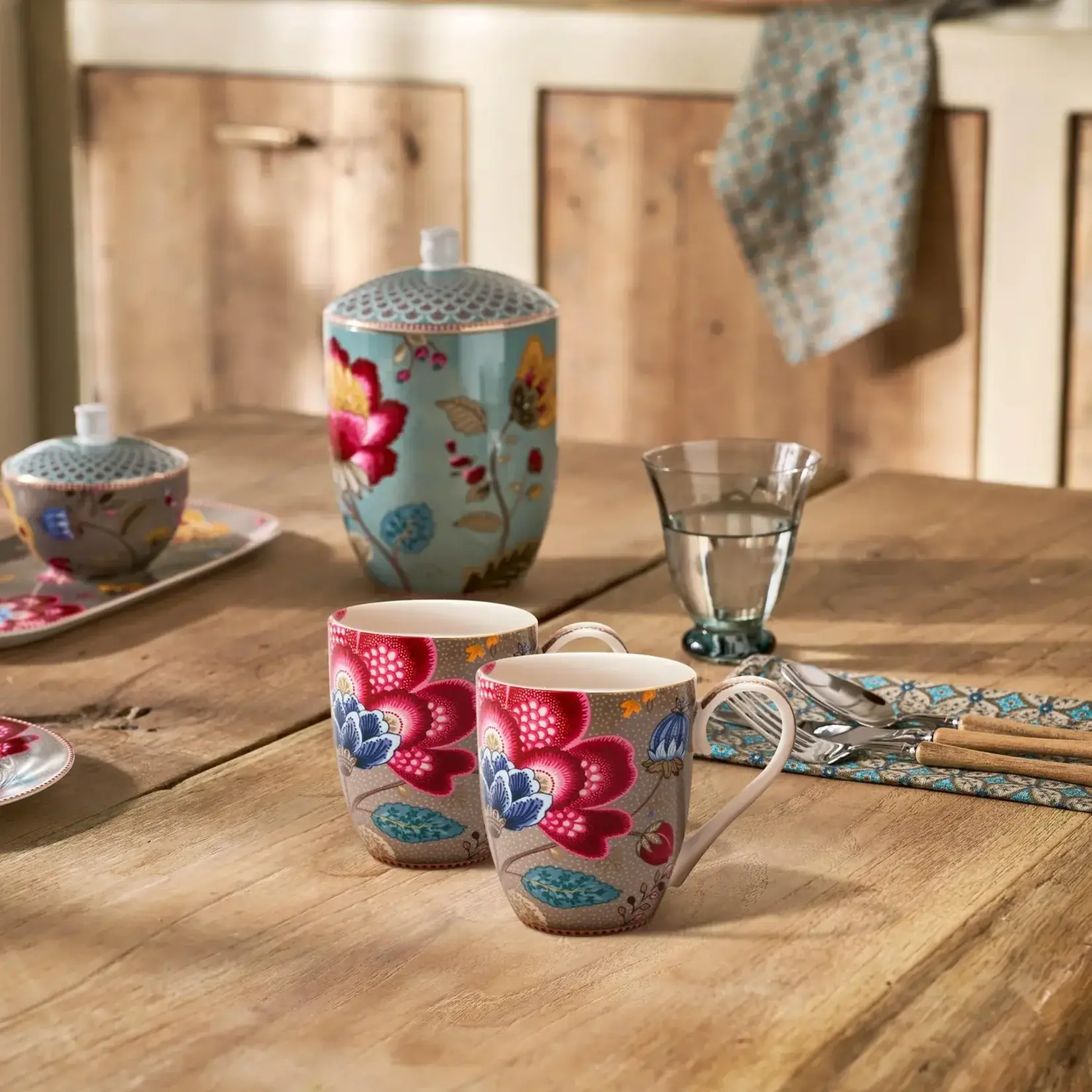 PIP Studio Mug Small Blooming Tales Fantasy Khaki 145 ml