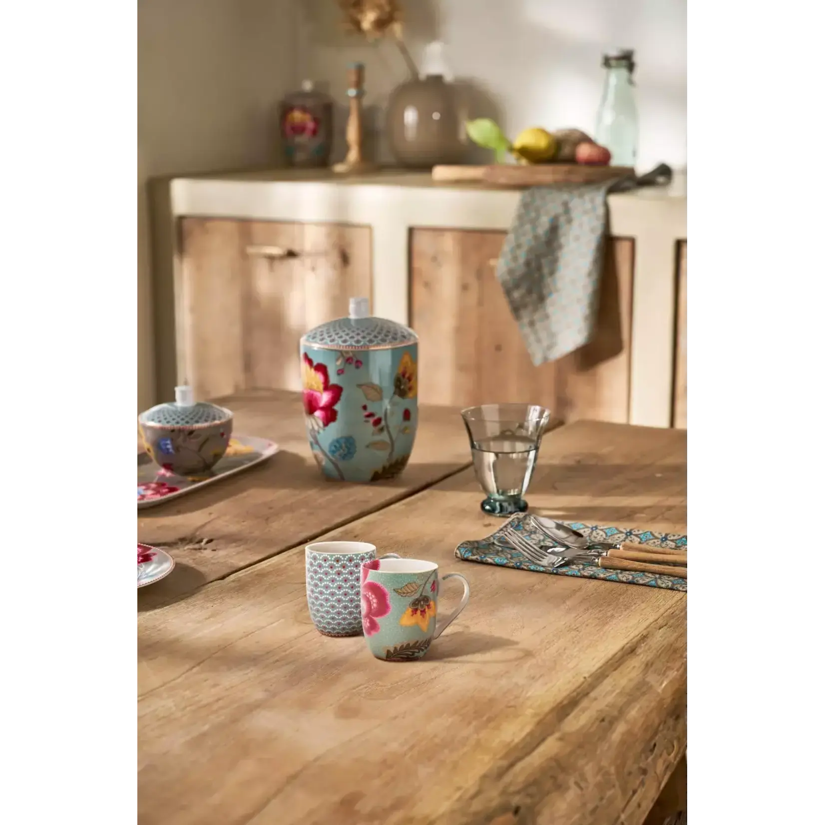 PIP Studio Mug Small Blooming Tales Fantasy Blue 145 ml