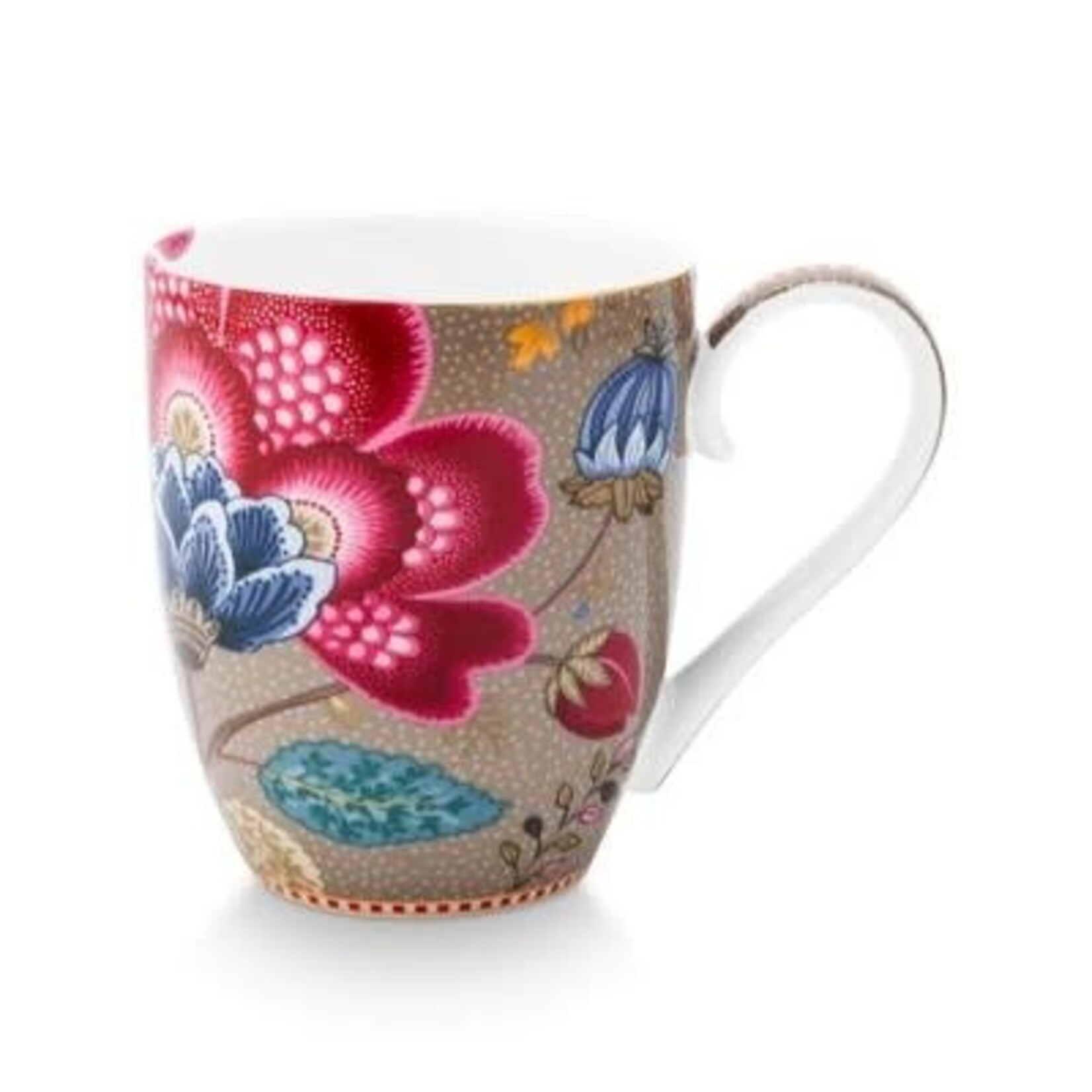 PIP Studio Mug XL Blooming Tales Fantasy Khaki 450 ml