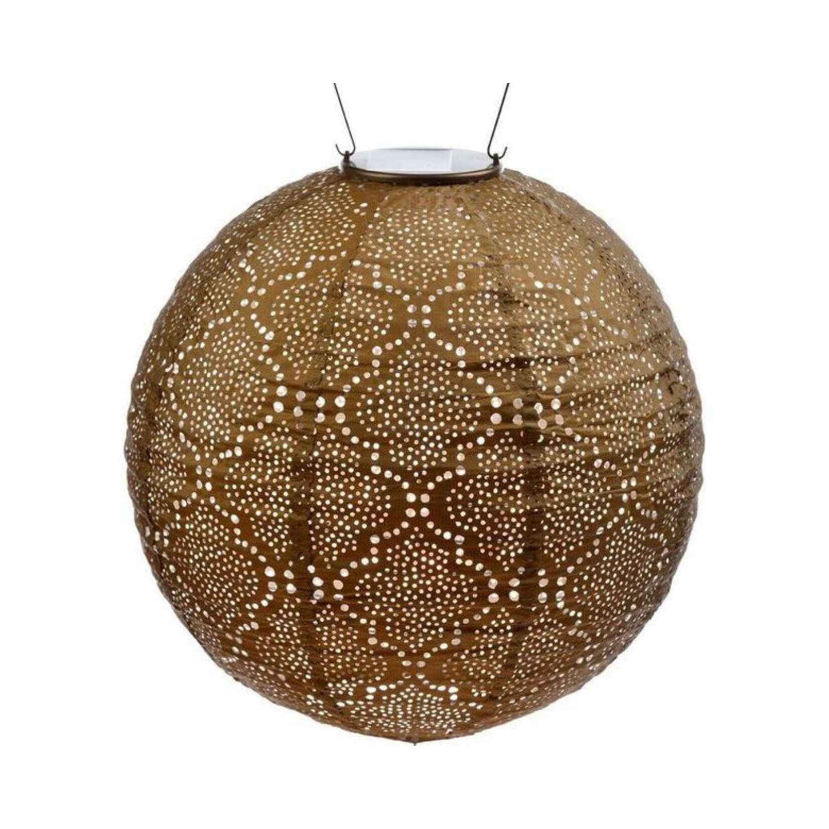 LUMIZ Lumiz solar lampion Round 30 Bazaar Gold