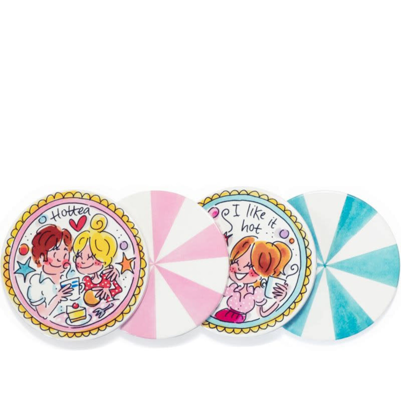 Blond Amsterdam Coasters Set/4 Blond Amsterdam