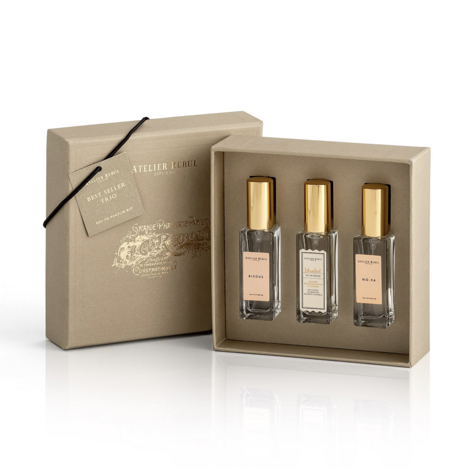 Atelier Rebul Atelier Rebul Best seller trio EDP - Bisous, Istanbul, No.94