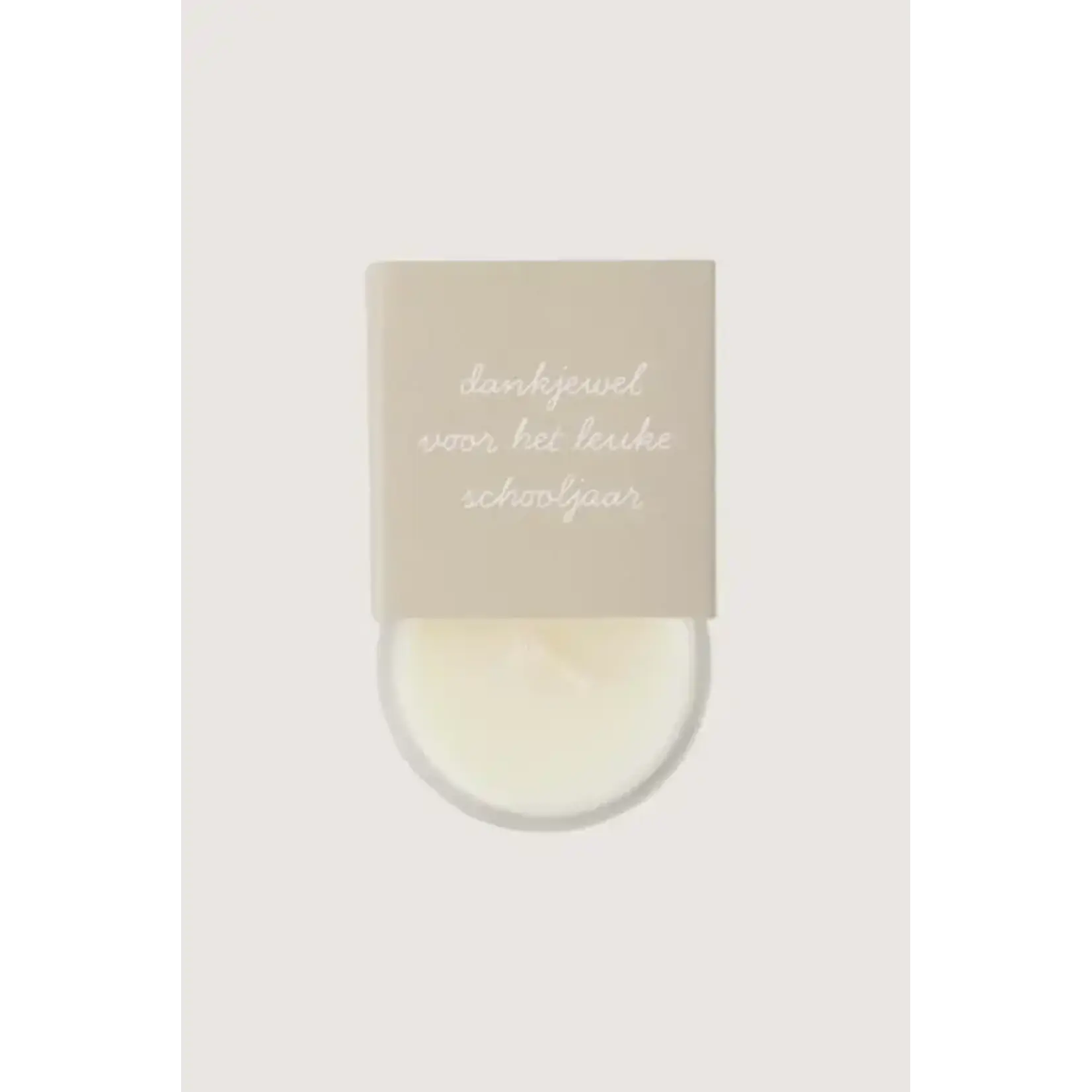 Zusss Zusss  geurkaarsje in wikkel schooljaar