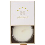 Zusss Zusss geurkaarsje 50 gefeliciteerd