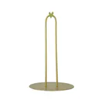 Zusss Paper tower holder heart gold