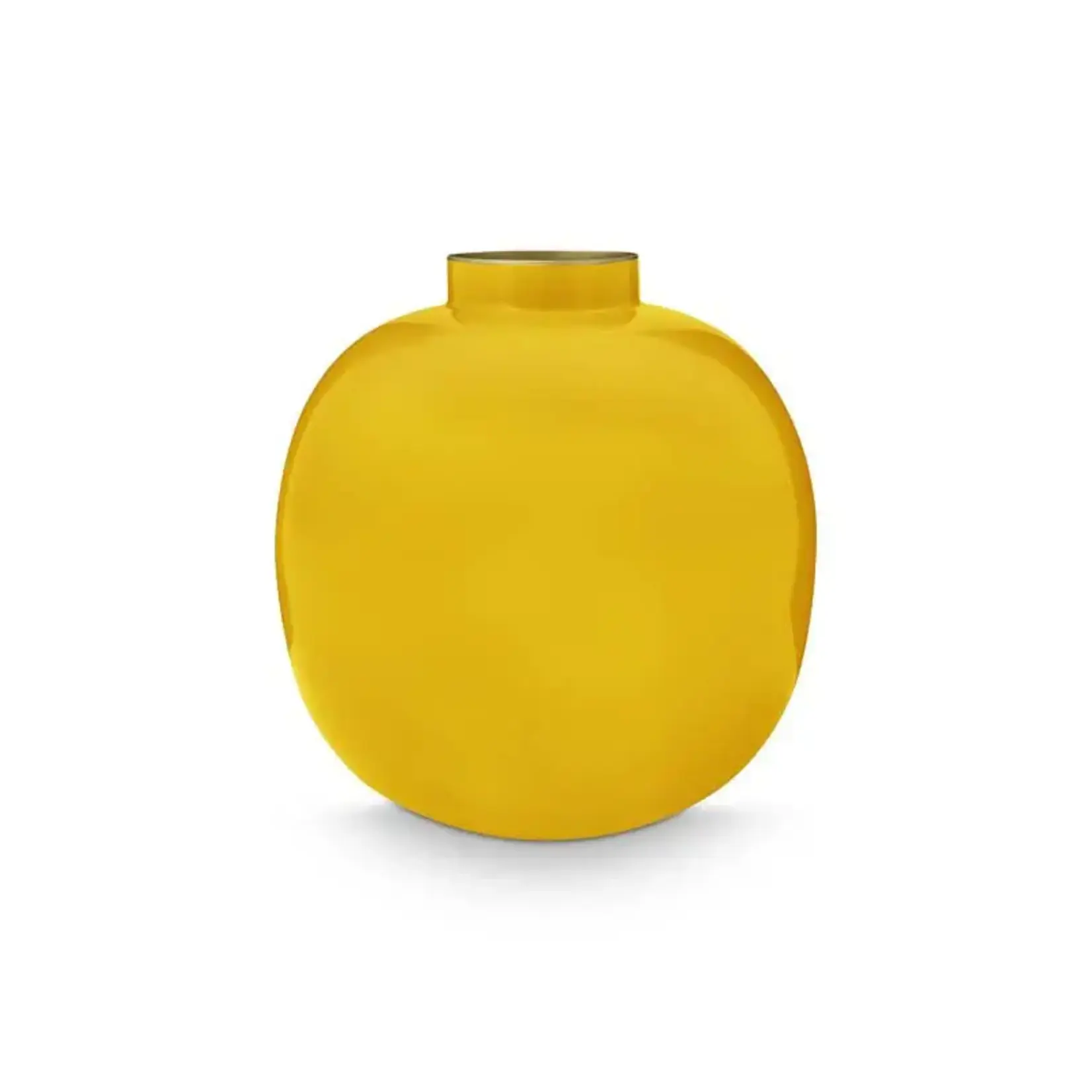 PIP Studio PIP Vaas metal geel 23cm