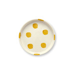 VT Wonen Plate Dots Yellow 13cm