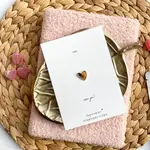 Stationery & Gift Een hartje voor jou! Pin goud, roze, wit of zwart hart