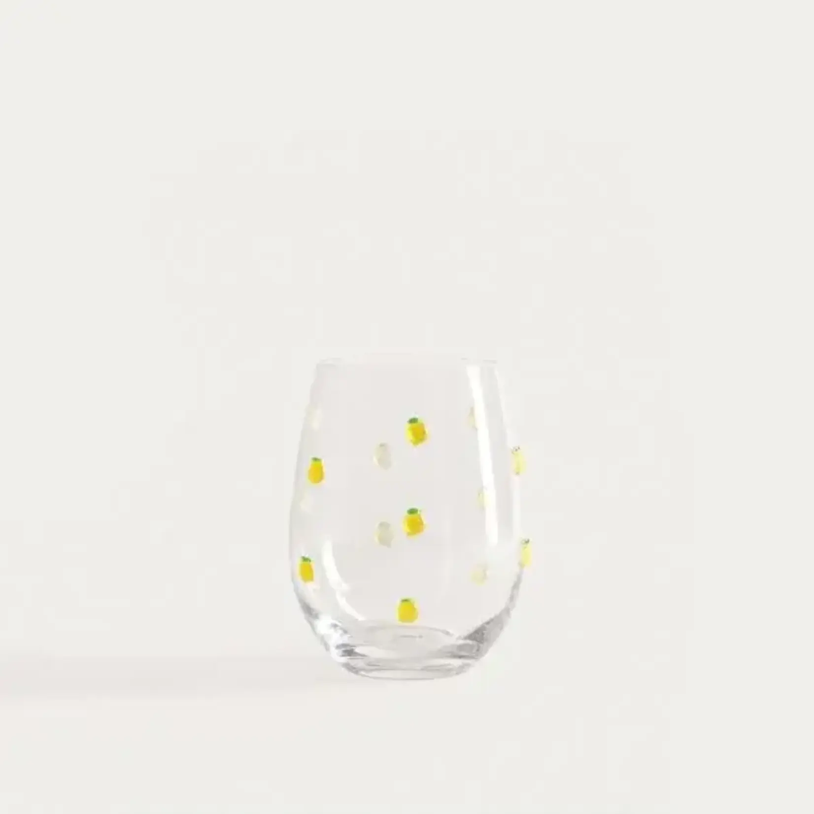 Home Sweet Home Waterglas met 3D Citroenen
