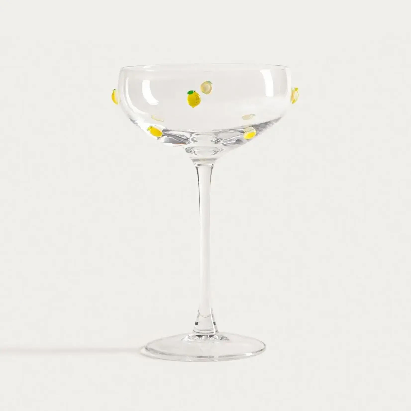 Home Sweet Home Cocktailglas met 3D  citroen