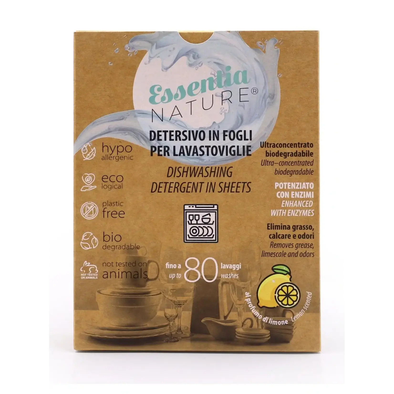 Essentia Wasparfum Vaatwasser strips Lemon scented