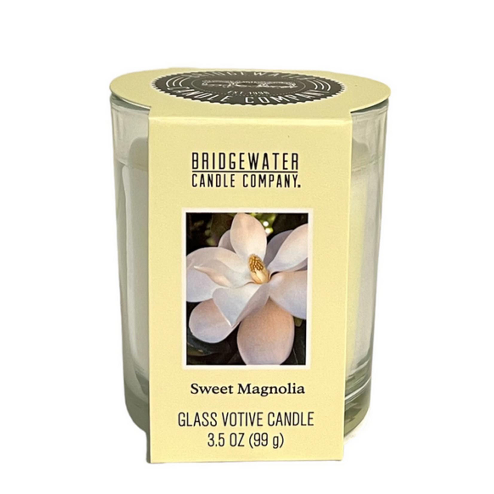 Bridgewater Glas votief Kaars Sweet Magnolia