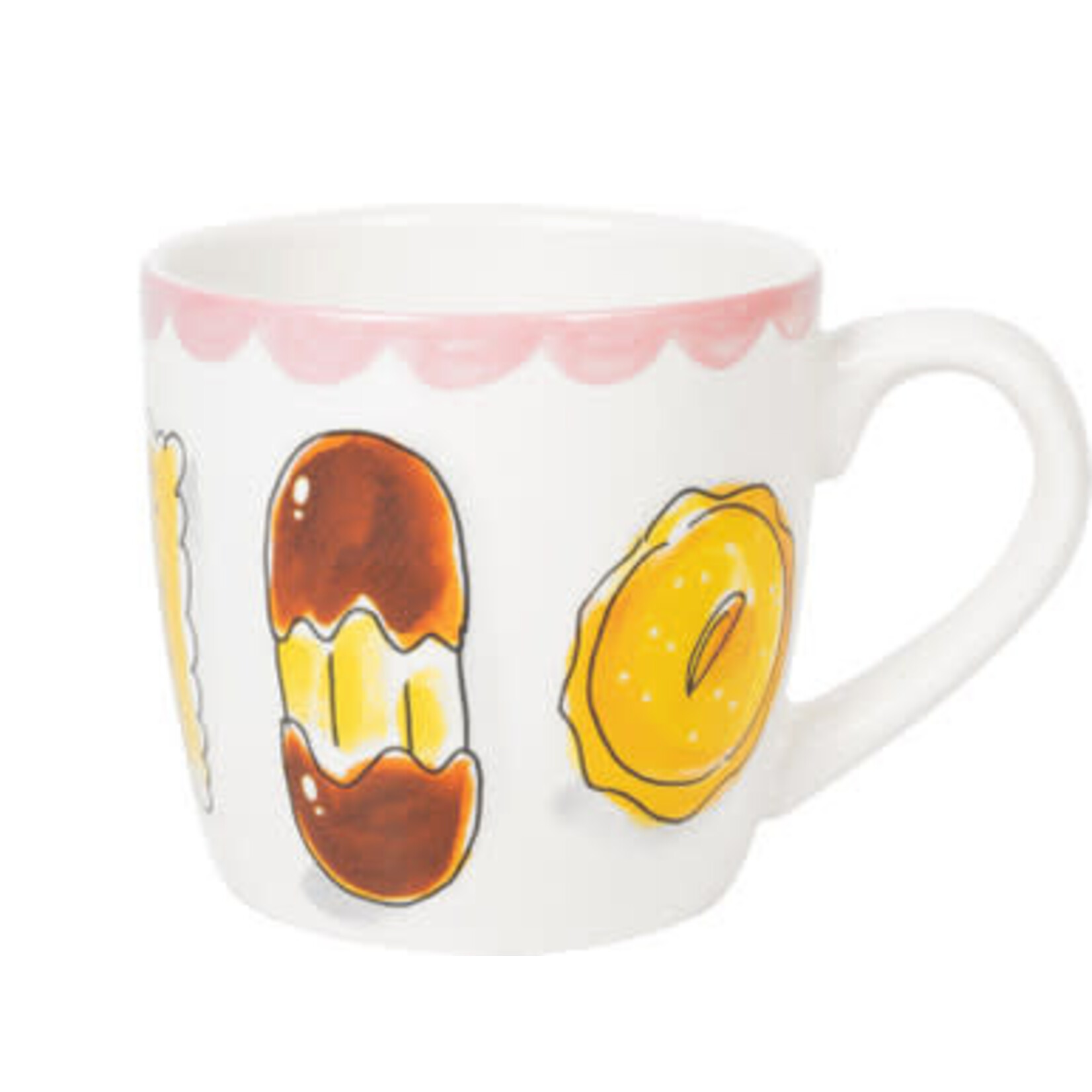 Blond Amsterdam ED: Cappuccinobeker 0,5L Koekjes