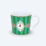 PIP Studio Pip Love Birds Medallion Stripes Emerald-Green 150ML