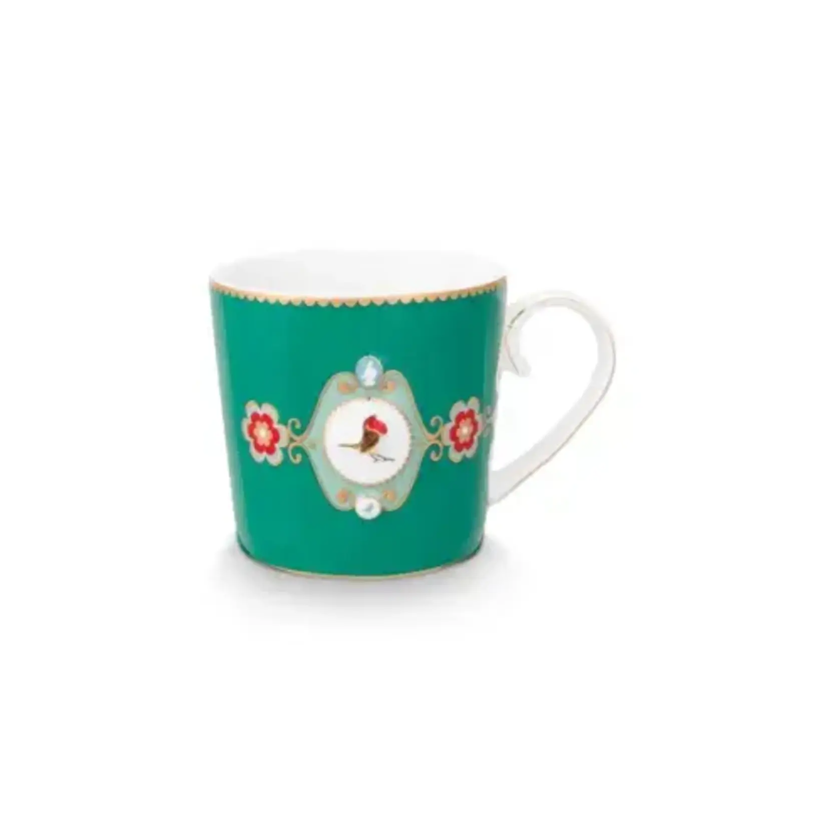 PIP Studio Pip Love Birds Medallion Emerald-Green 150ML