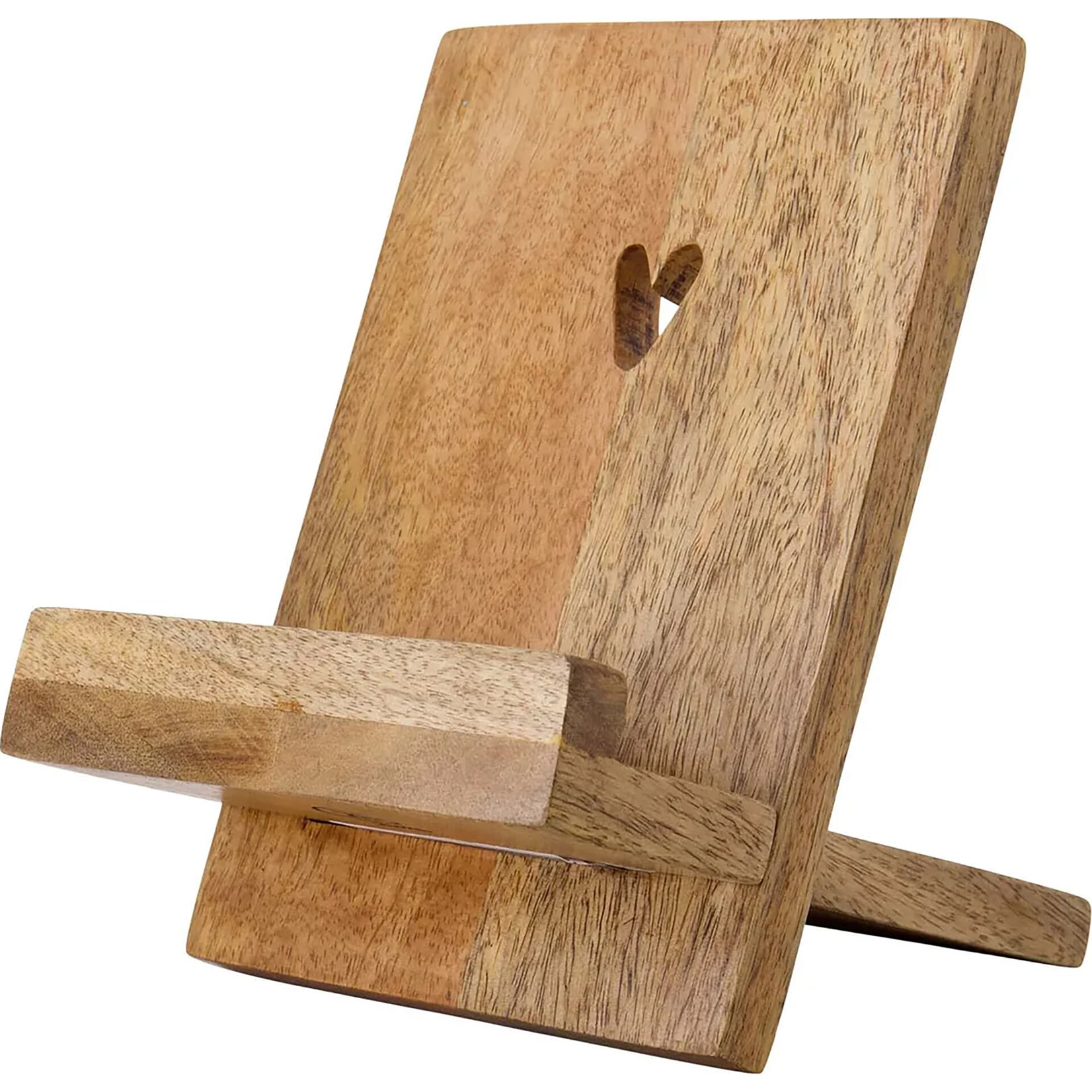 Zusss Zusss Boekenstandaard Hout Hartje