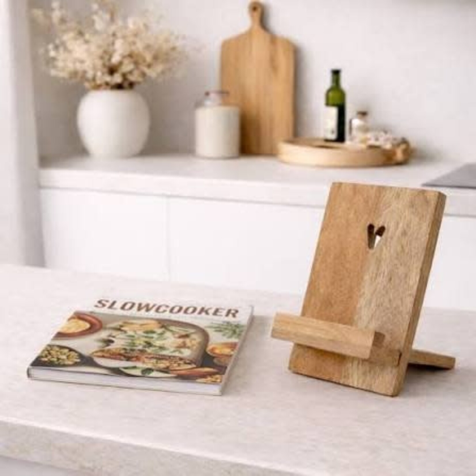 Zusss Zusss Boekenstandaard Hout Hartje