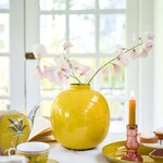 PIP Studio PIP Vaas metal geel 23cm