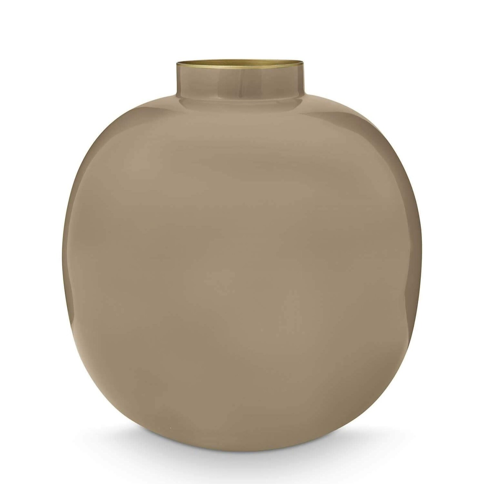 PIP Studio PIP Vaas metal khaki 23cm