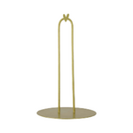 Zusss Paper tower holder heart gold