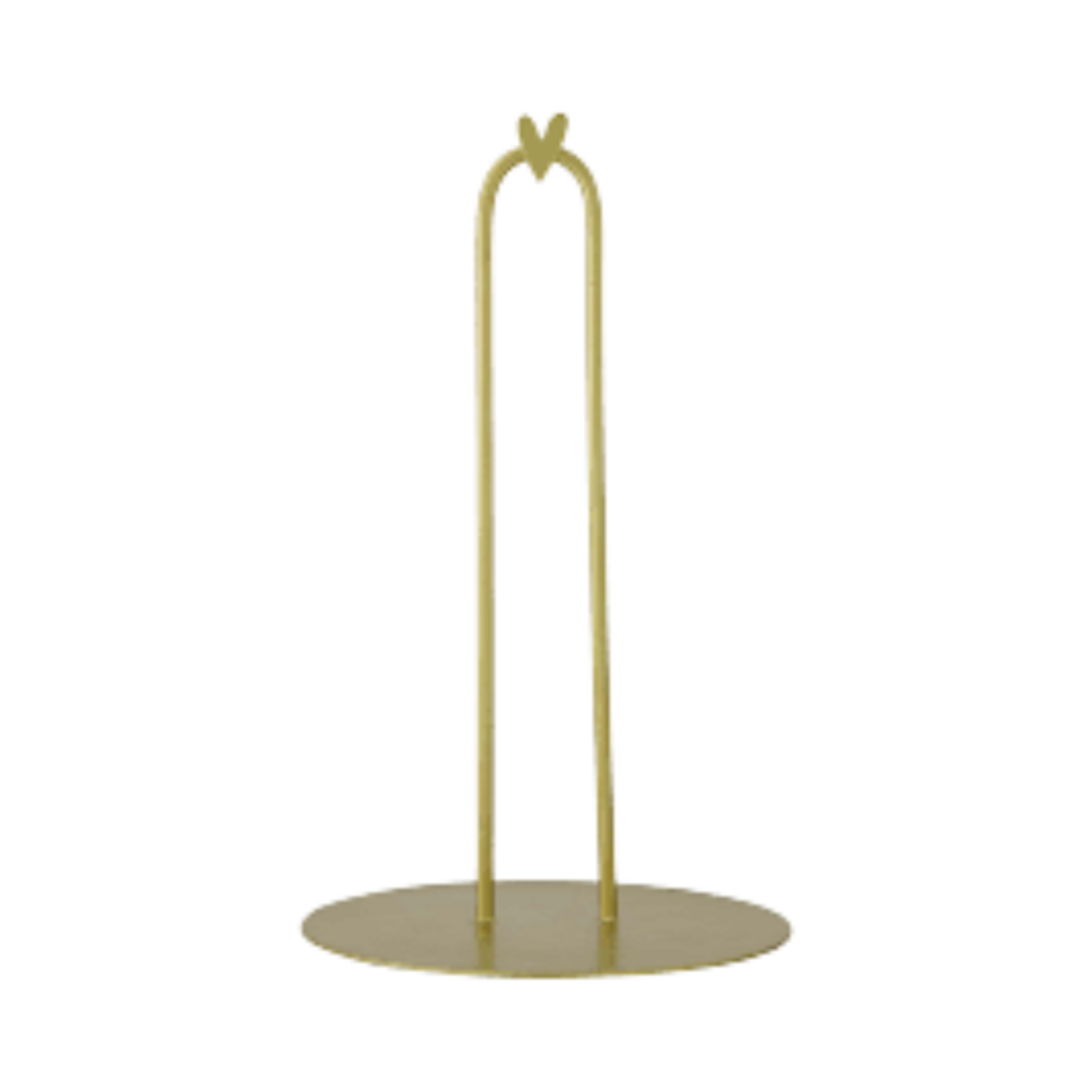 Zusss Zusss Paper Tower holder heart gold