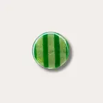 CAVARI ATELIER Artisano coaster green stripes per stuk