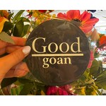 Home Sweet Home Muurcirkel 'Good goan' 12cm zwart
