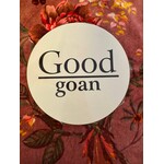 Home Sweet Home Muurcirkel Good Goan wit 20cm